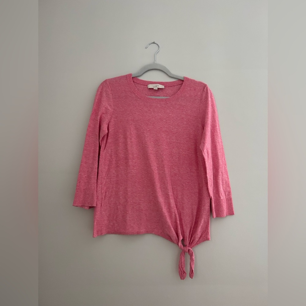 Pink sweater